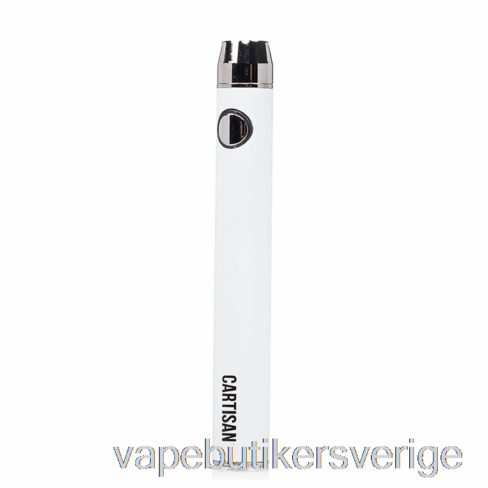 Vape Sverige Cartisan Button Vv 900 Dual Charge 510 Batteri [micro] Vit
